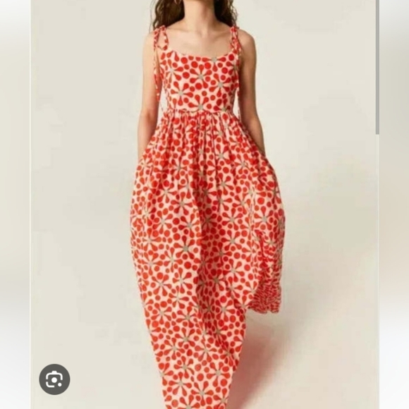 Compania Fantastica Dresses & Skirts - Compania Fantastica Retro Floral Print Maxi Dress